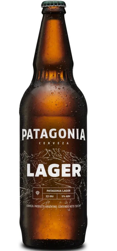 Cerveza PATAGONIA hoppy lager 730 cc PATAGONIA