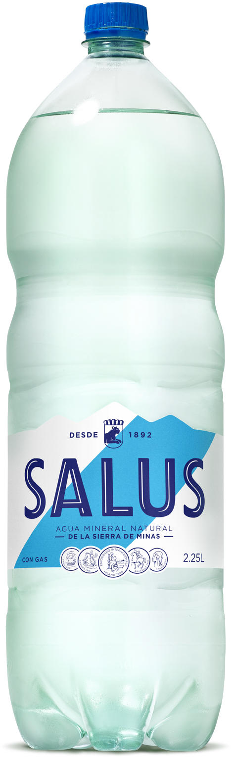 Agua Salus con gas 2,25 L