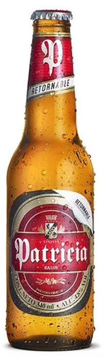 Cerveza PATRICIA botella retornable 340ml
